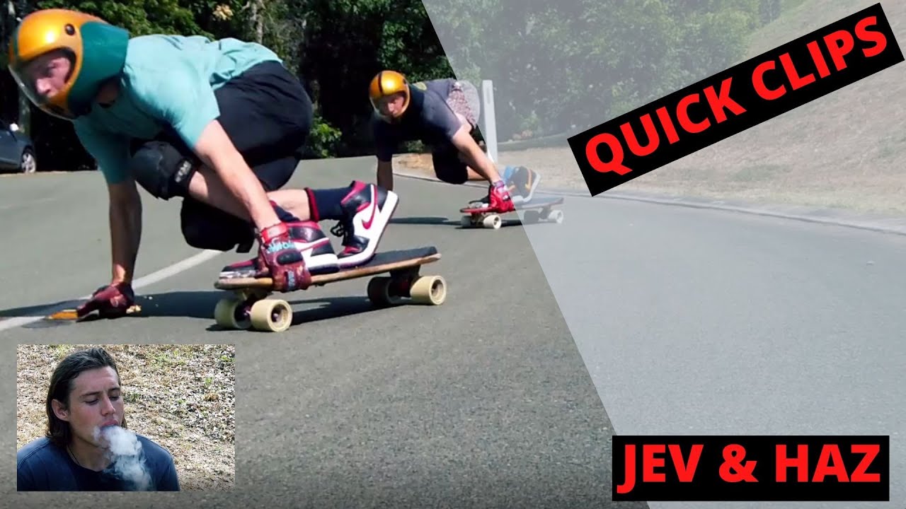 JOSH EVANS & HARRY CLARKE | QUICK CLIPS | DOWNHILL SKATING