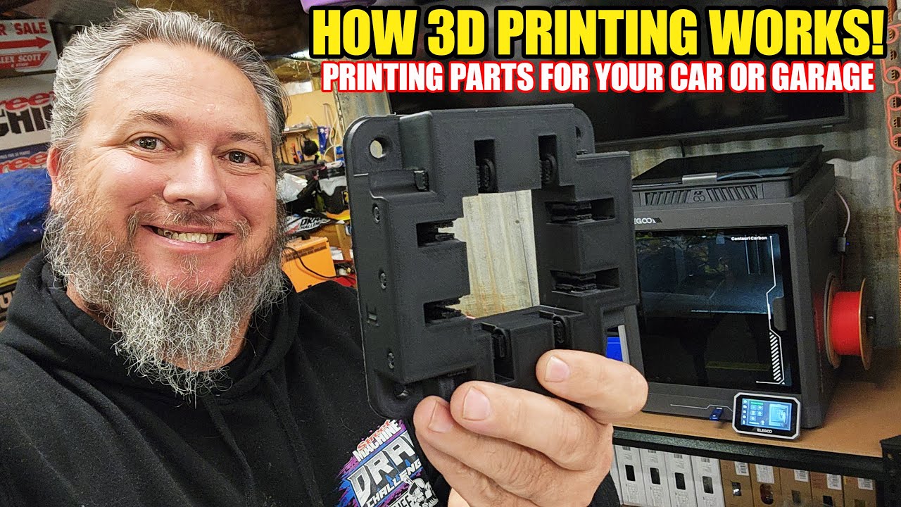 Scotty's Garage - How To 3D Print For Your Car Or Garage!