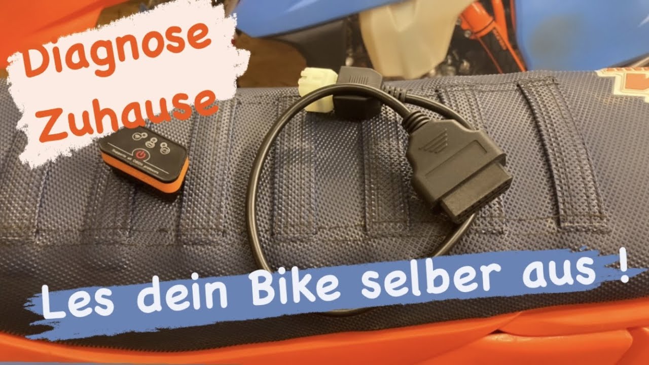 KTM Husqvarna GasGas Auslesen von Sensoren, Fehlern und Werten.