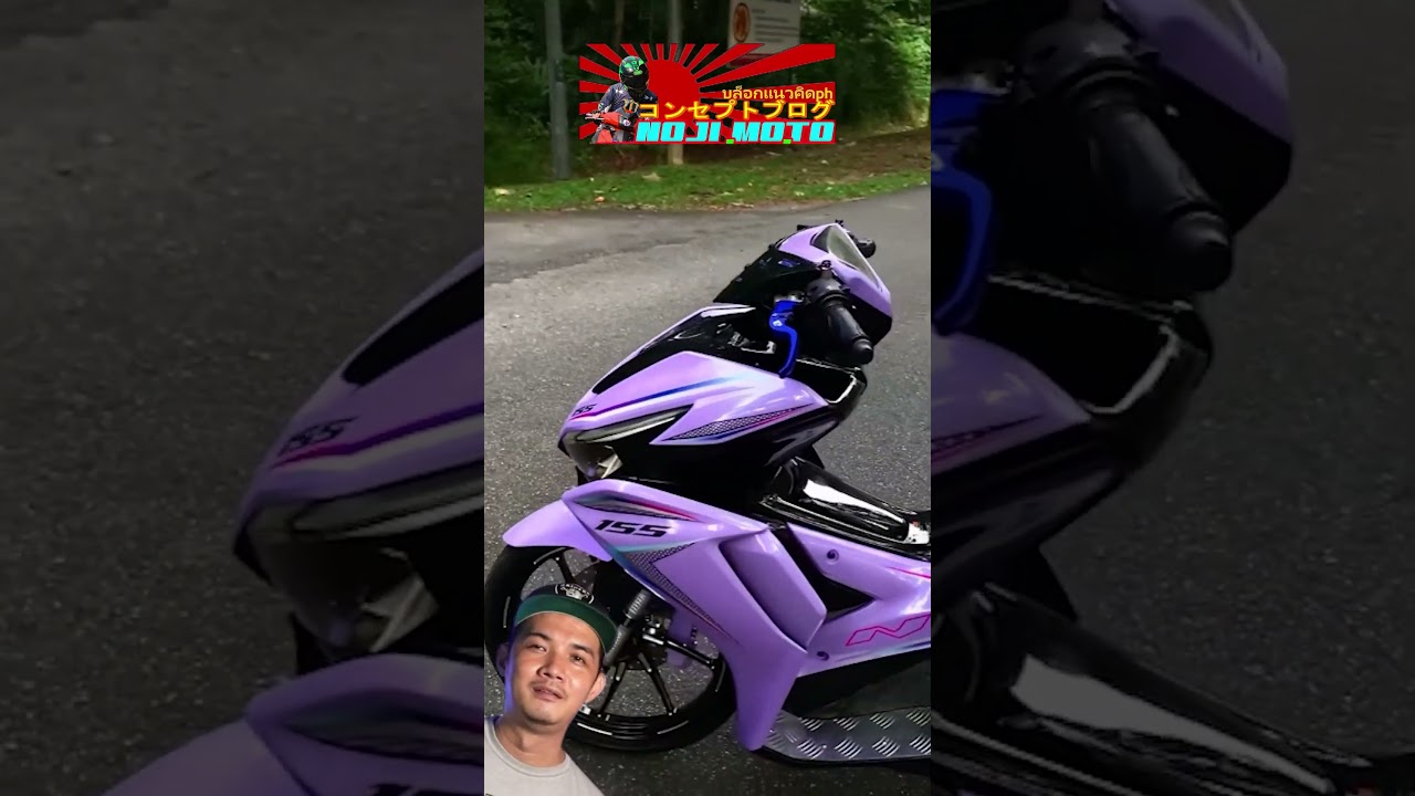 another good looking yamaha aerox 155 v2 Malaysian Concept projek #aerox #yamaha #motobike #malaysia