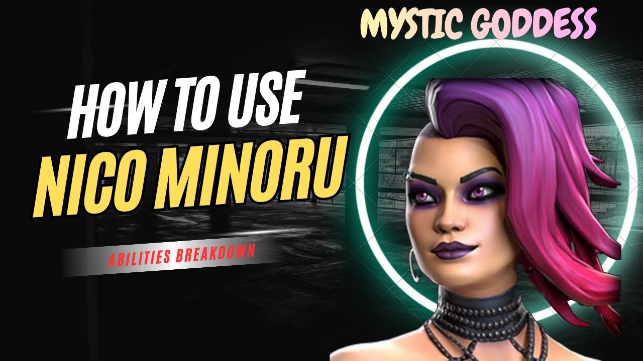 Как эффективно использовать Нико Минору |Разбор способностей| - Marvel: Битва чемпионов
