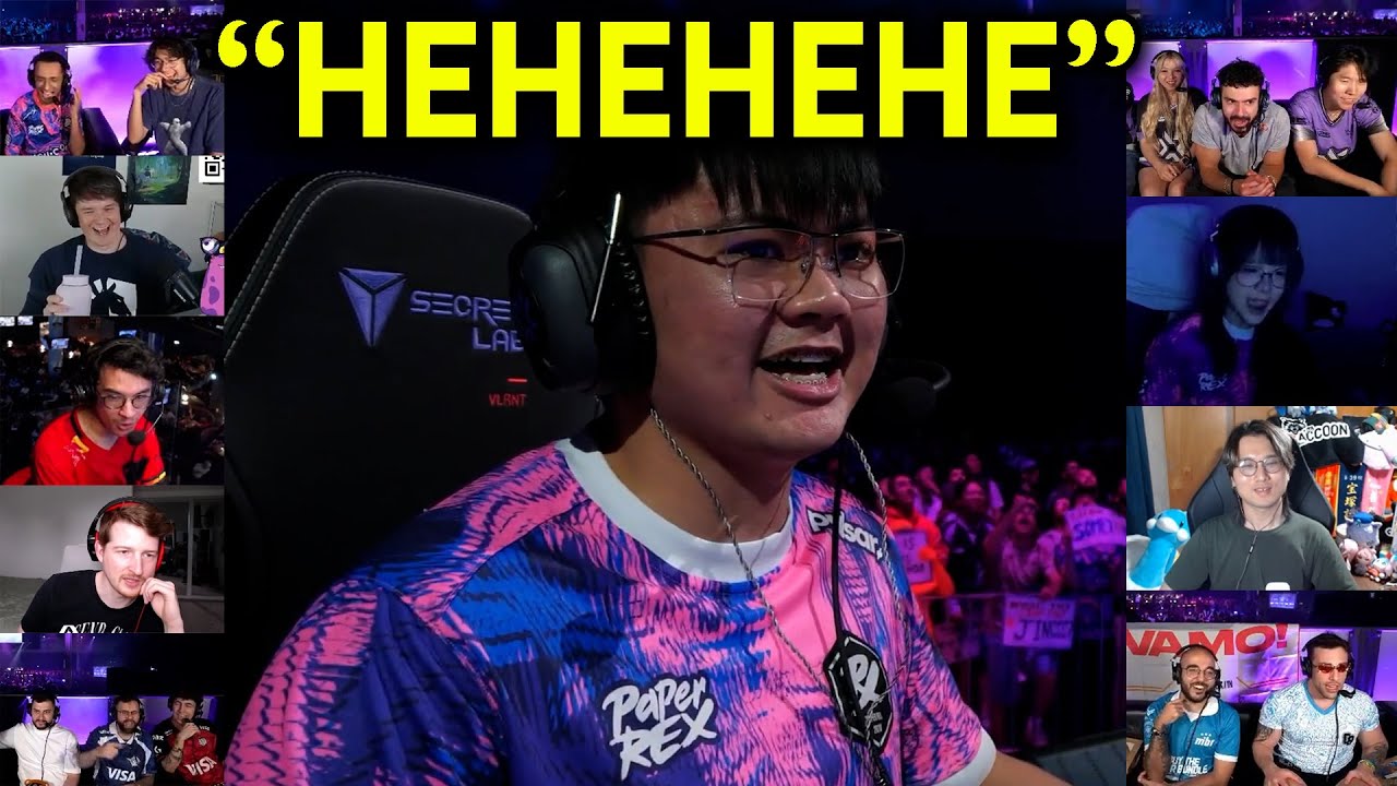 Valorant Streamers Reacts To PRX PatMen EVIL LAUGH Against Fnatic In Masters Toronto