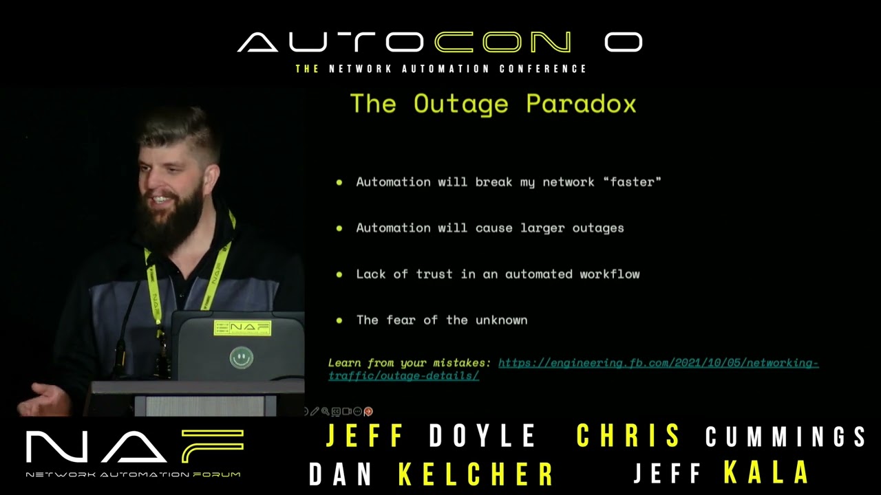 Mini Track: Challenges to Network Automation Adoption