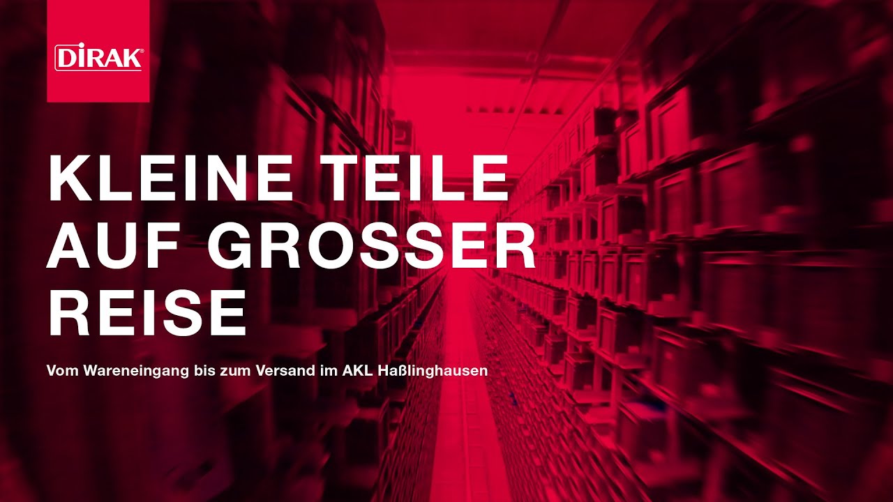 KLEINE TEILE AUF GROSSER REISE - Das automatische Kleinteilelager von DIRAK