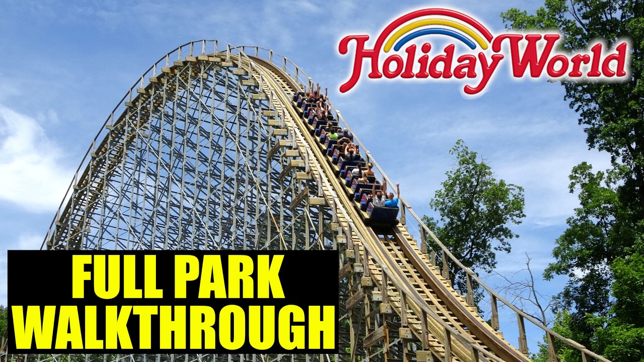 Holiday World Full Park Walkthrough with The Legend