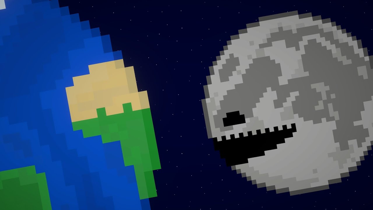 The Moon Woke Up but it's Melon Sandbox