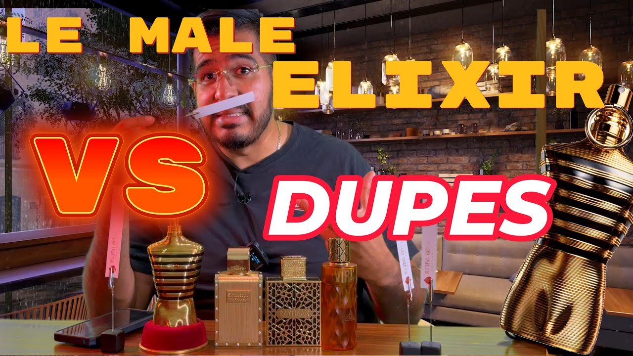 BATALLA DE DUPES INSPIRADOS EN LE MALE ELIXIR.