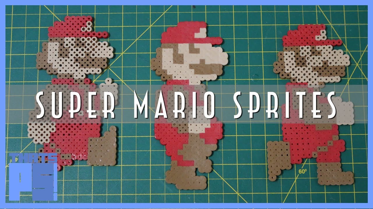 Super Mario Bros - Perler Beads Animation