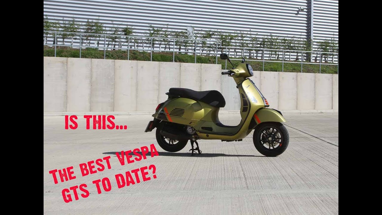 SLUK | Vespa GTS 300 SuperSport RST22 2023 года: ДОРОЖНЫЙ ТЕСТ