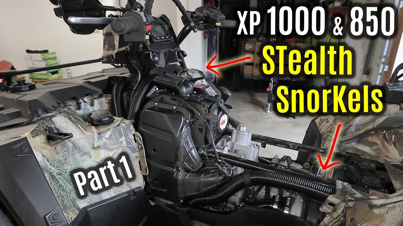 Custom STEALTH PVT Snorkel System | POLARIS Sportsman XP 1000 & 850 ATV | Part 1