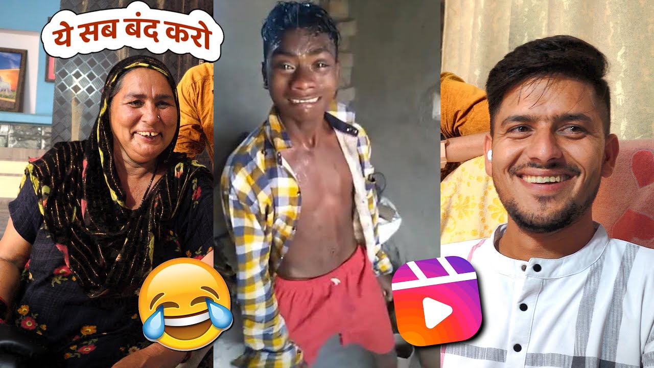 Reels Try Not To Laugh Challenge @PardeepSindhuVlog