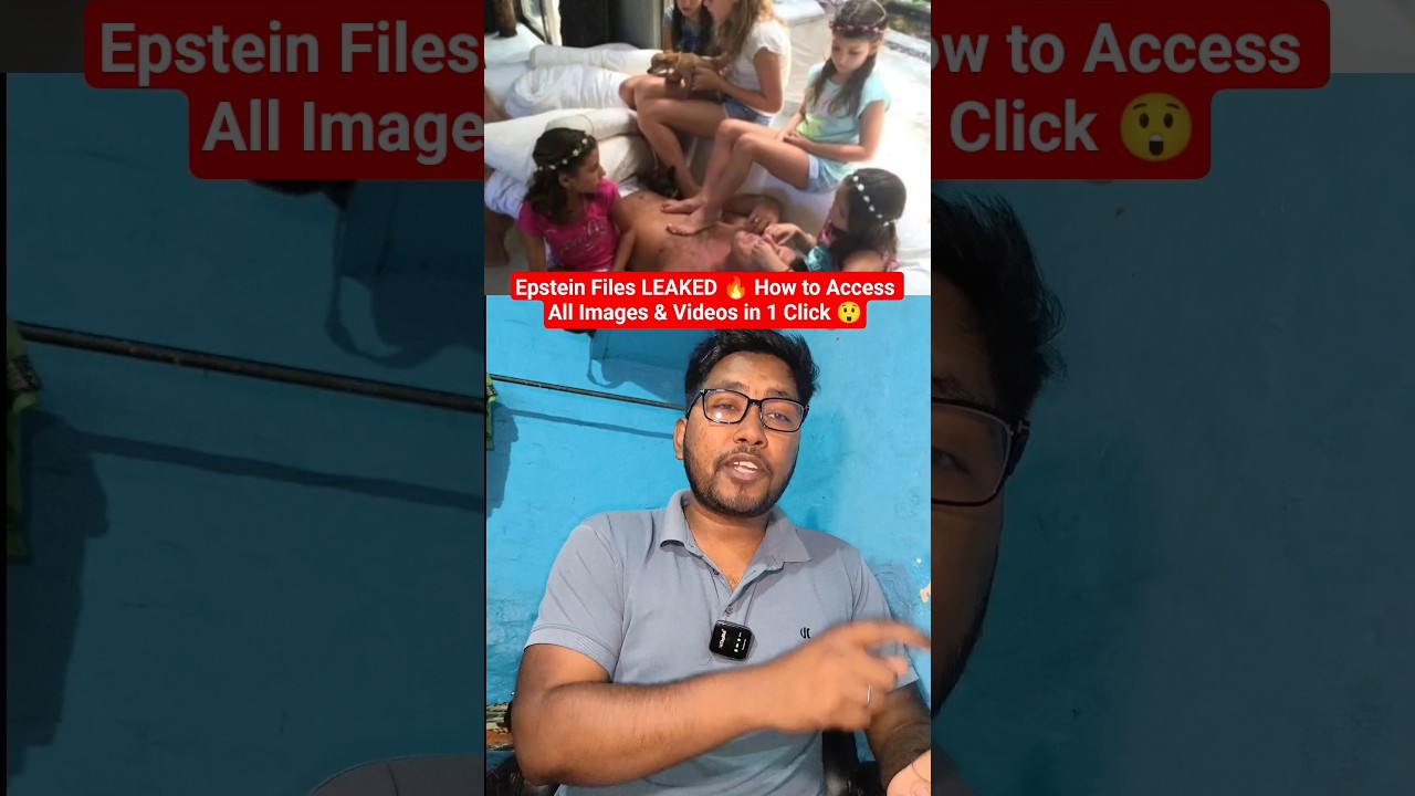 Epstein Files: Check All Photos, Videos And PDFs in 1 Click 😨 #epsteinfiles #epsteinlist