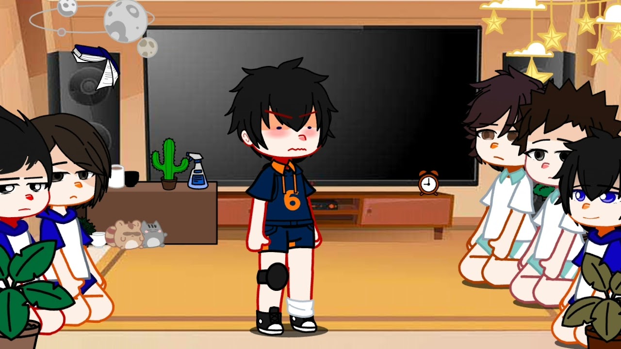 ♫︎Kageyama past team react(mangá spoiler!)[no shipps]♫︎🇺🇲/🇪🇦/🇧🇷