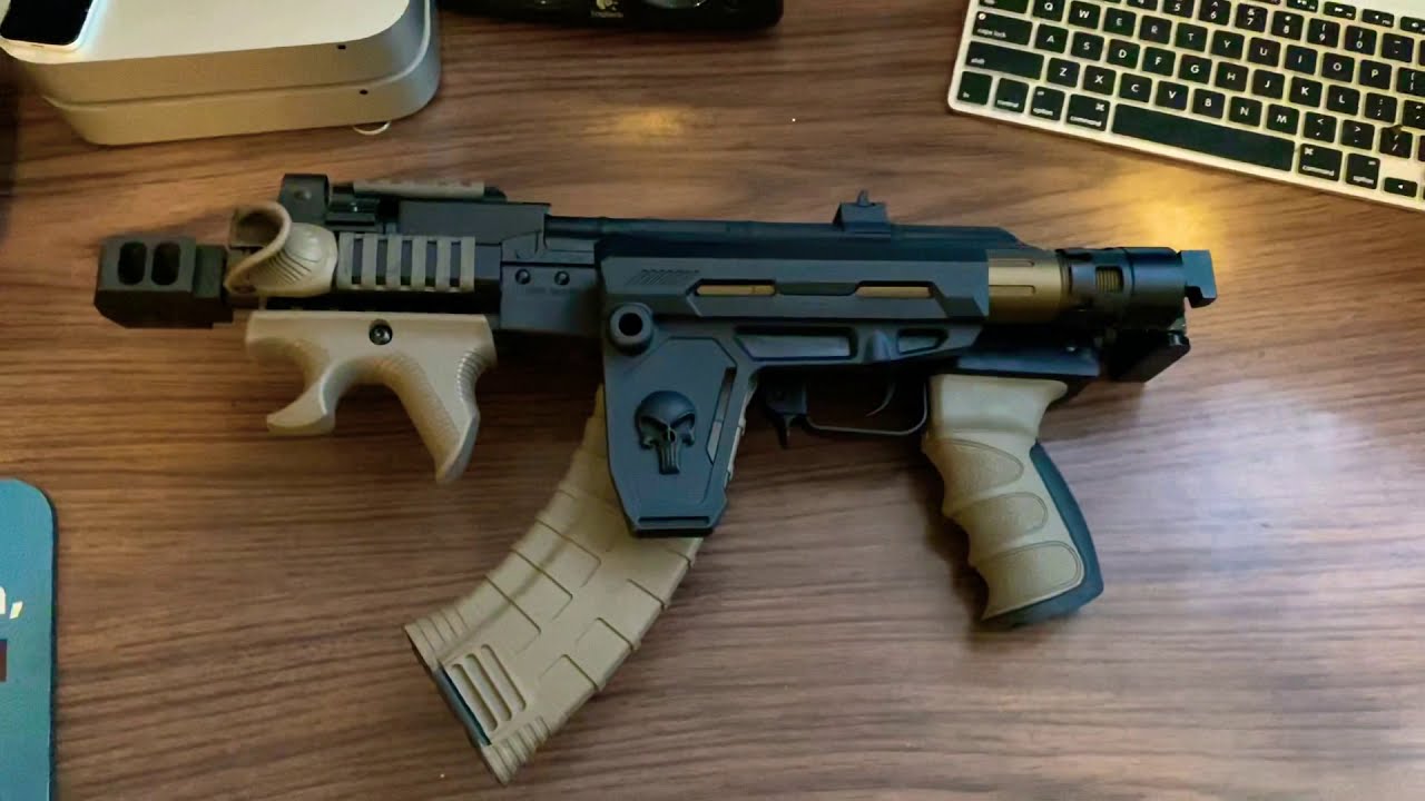 Обзор Micro Draco Upgrades для пистолета Century Arms AK47