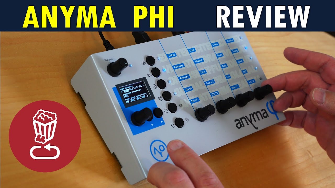 Anyma Phi - Phenomenal synth powers, itty-bitty interface // Physical modelling review and tutorial