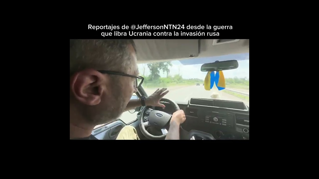 Reportaje de Jefferson Beltrán desde la guerra que libra Ucrania contra la invasión rusa