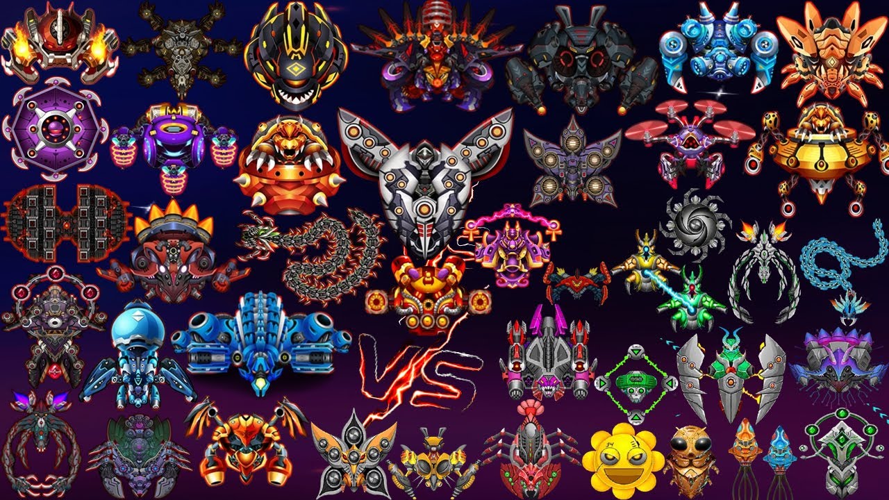 SPACE SHOOTER ALL BOSS || SPACE HUNTER ALL BOSS FIGHT || FROOTO GAMING