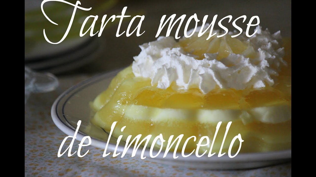Tarta mousse de limoncello - Rezetas de Carmen
