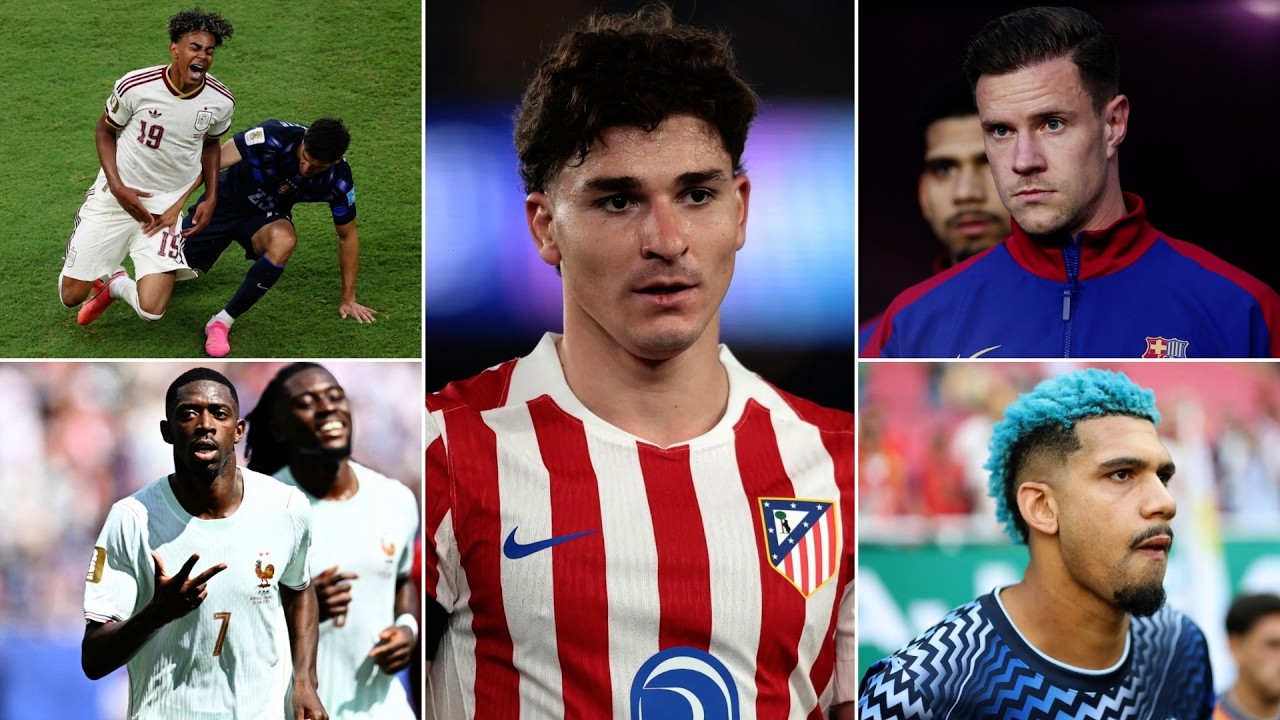 JULIAN ALVAREZ TO BARCELONA UPDATE - TER STEGEN TO AJAX? - WORLD CUP LATEST!