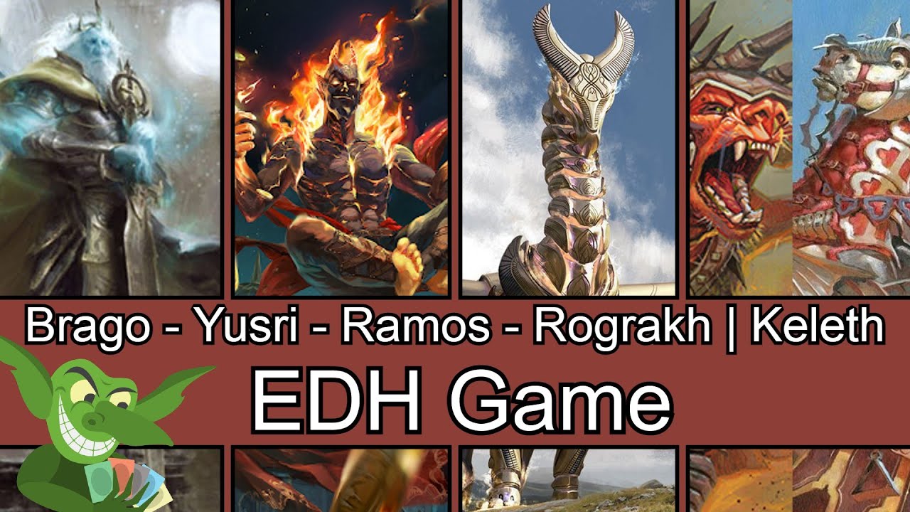 Brago vs Yusri vs Ramos vs Rograkh | Keleth EDH / CMDR game play for Magic: The Gathering