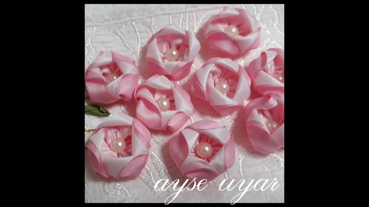 Seccade ve havlular için zarf gül yapımı ( envelope rose making) Dıy