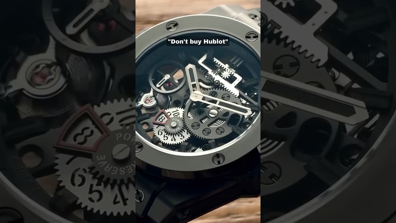 &ldquo;Don&rsquo;t Buy A Hublot Watch&rdquo; #shorts