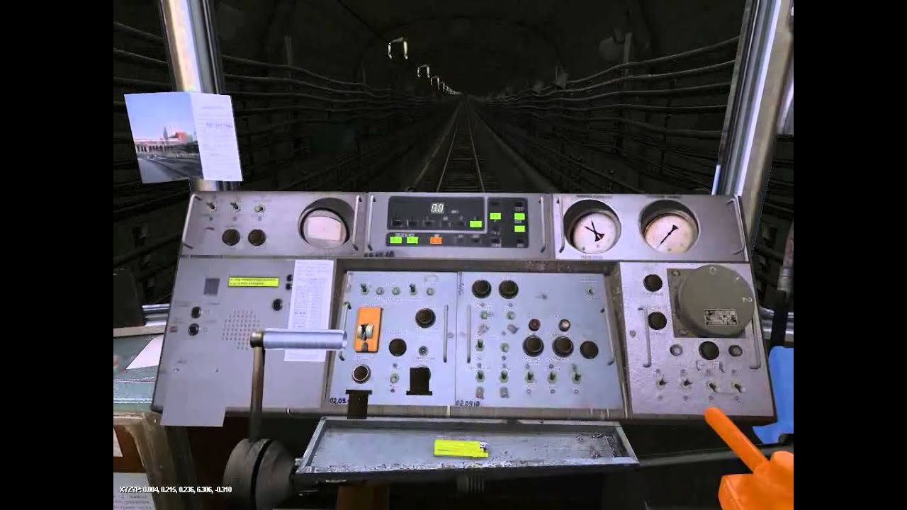 Trainz Simulator 2012 люблинская  линия Московского метрополитена!!!!