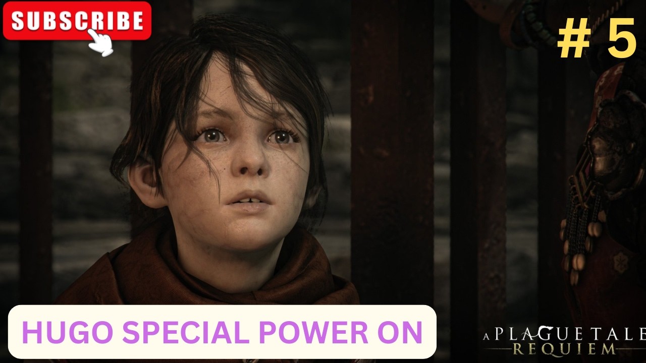 Hugo Controls the Rats Again! .Hugo ne Enemies ko Rats se Haraya!  A Plague Tale Requiem Gameplay #5
