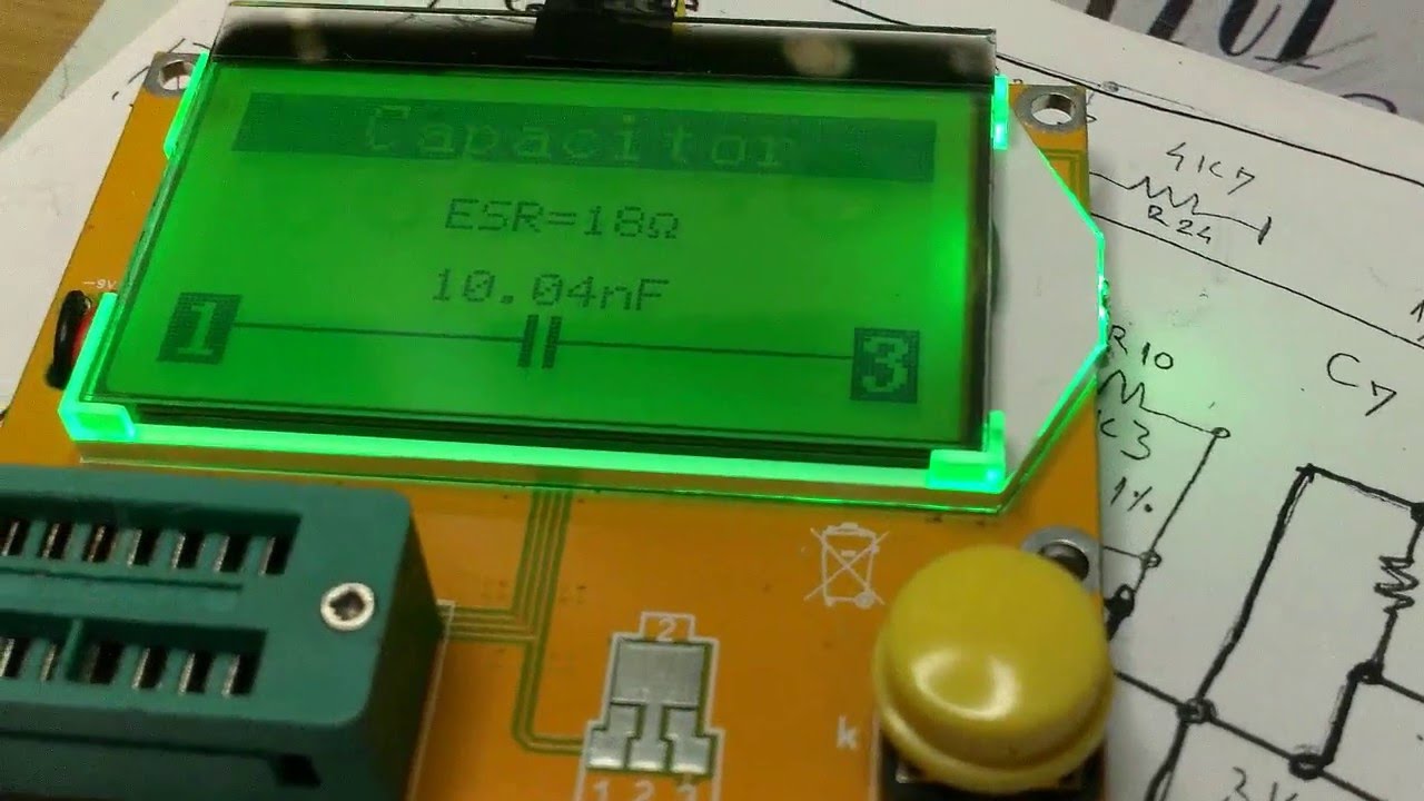 LCR ESR Transistor-tester CALIBRATION