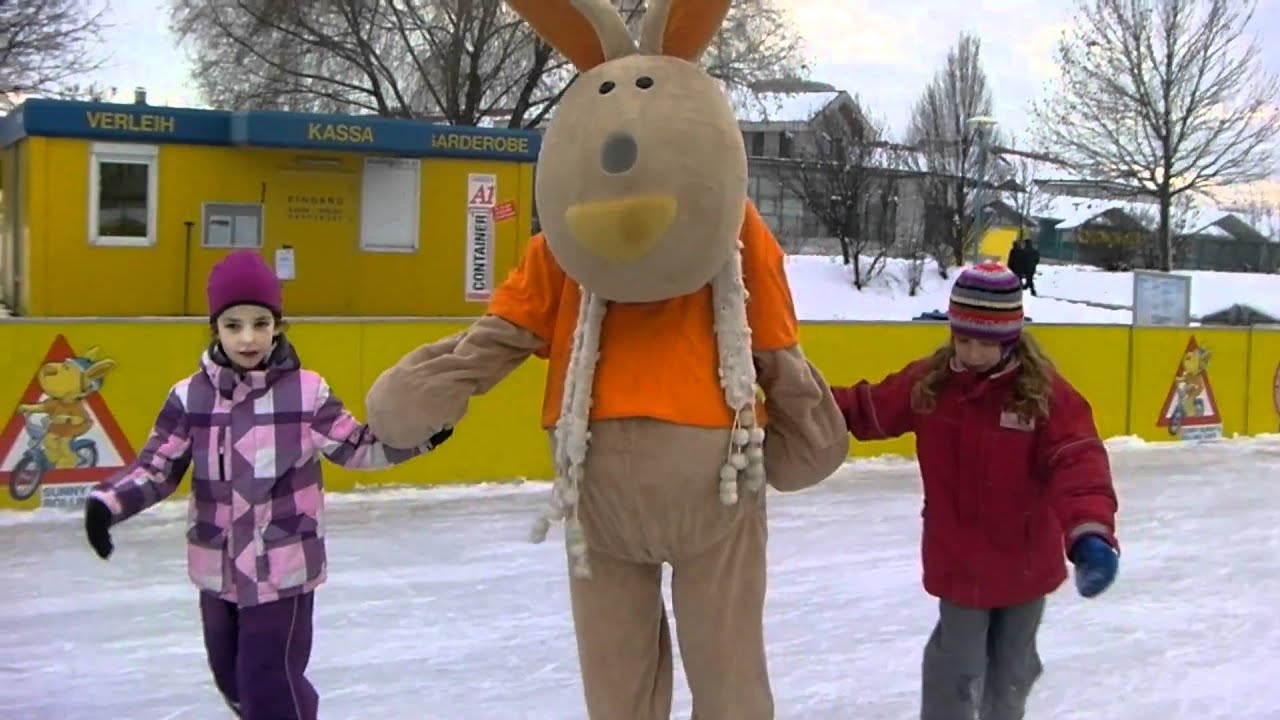 Sunny Bunny geht Eislaufen