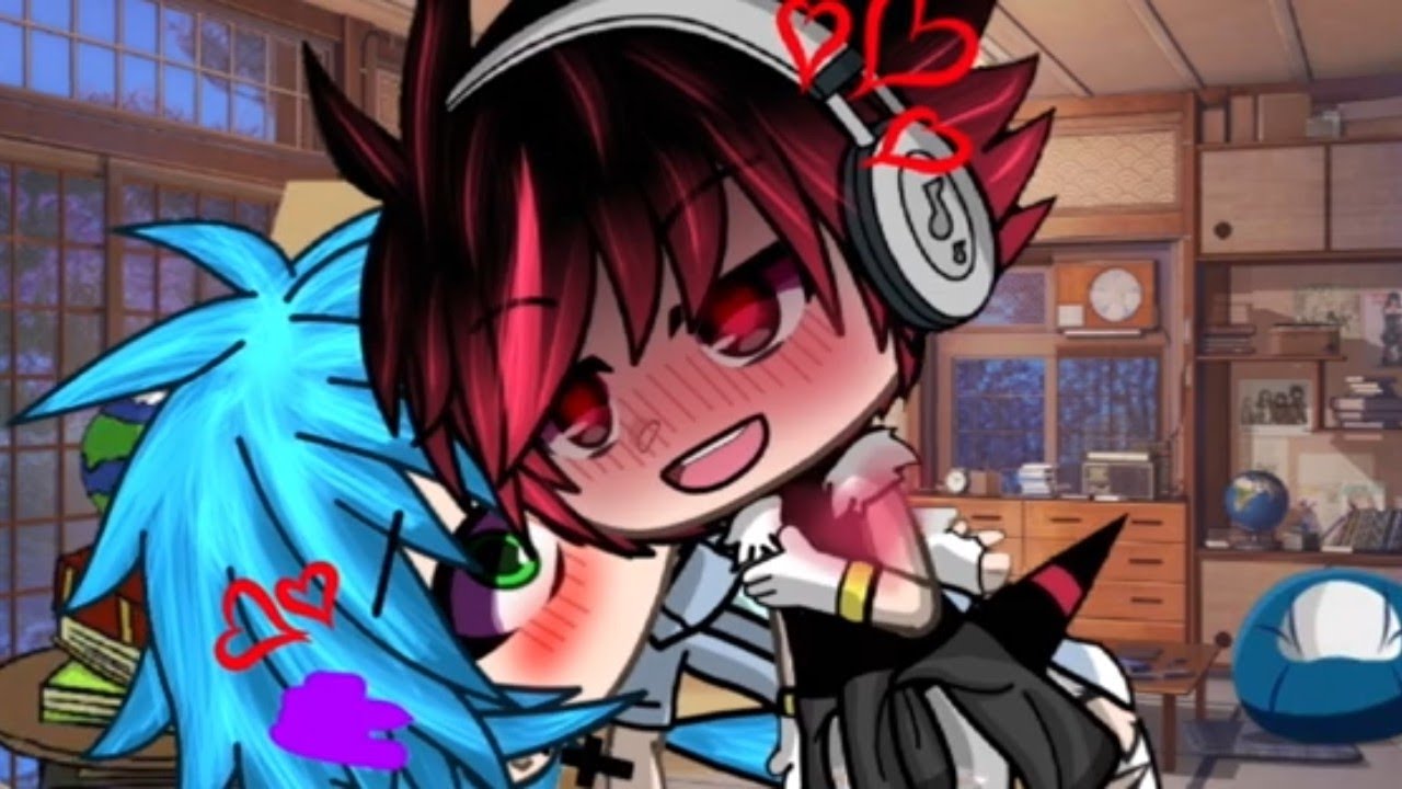 ''love me more'' 🖤sonadow💙 my idea gacha mood