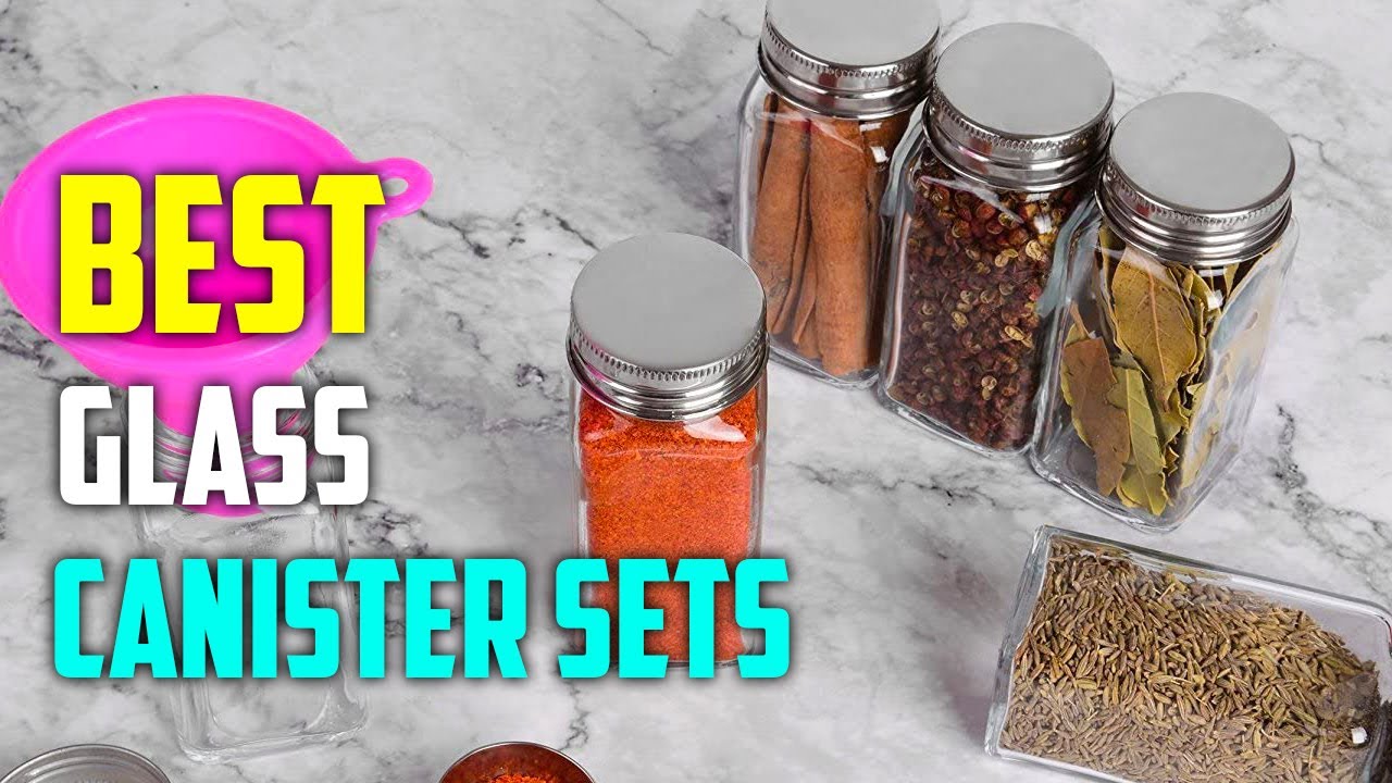 Best Glass Canister Sets Reviews [TOP 5 PICKS]