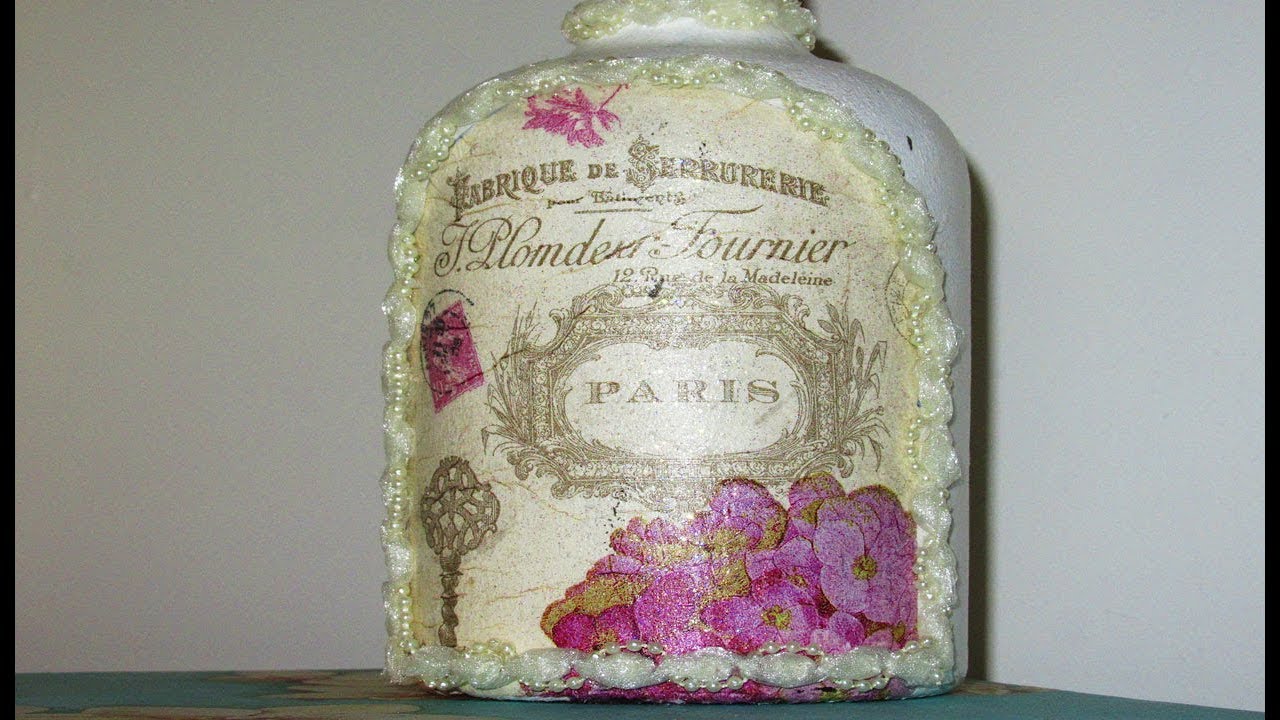 The Best decoupage on Glass with napkins For beginners 2019