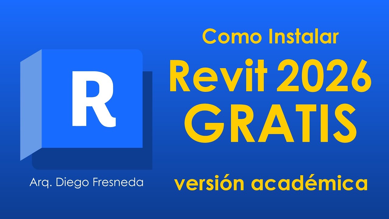 ✅ DESCARGAR Revit 2026 GRATIS (Guía Completa) + 🔥 Cambiar a ESPAÑOL en 1 Minuto