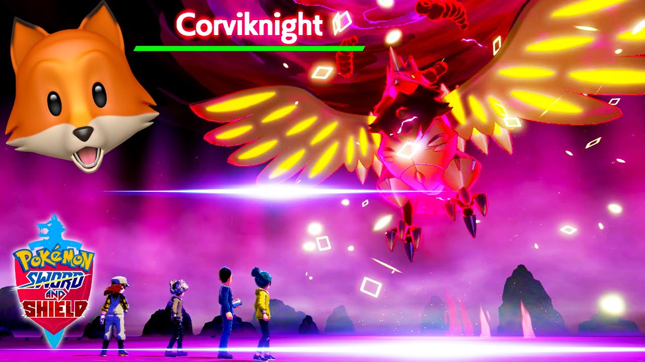 ULTRA SHINY GIGANTAMAX CORVIKNIGHT!! (Pokemon Sword + Shield)