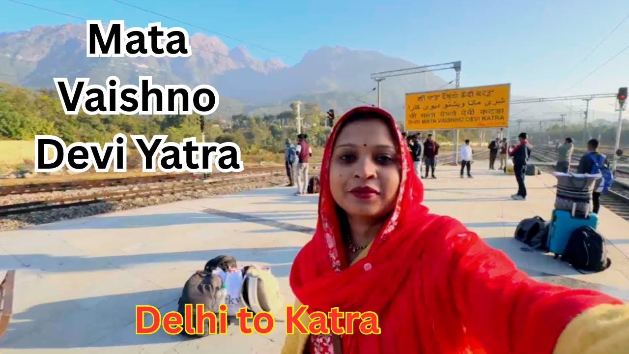 Hum Pahuch gaye Vaishno Devi 🙏🏻 || mata vaishno devi yatra 2025 || Delhi to vaishno devi katra 