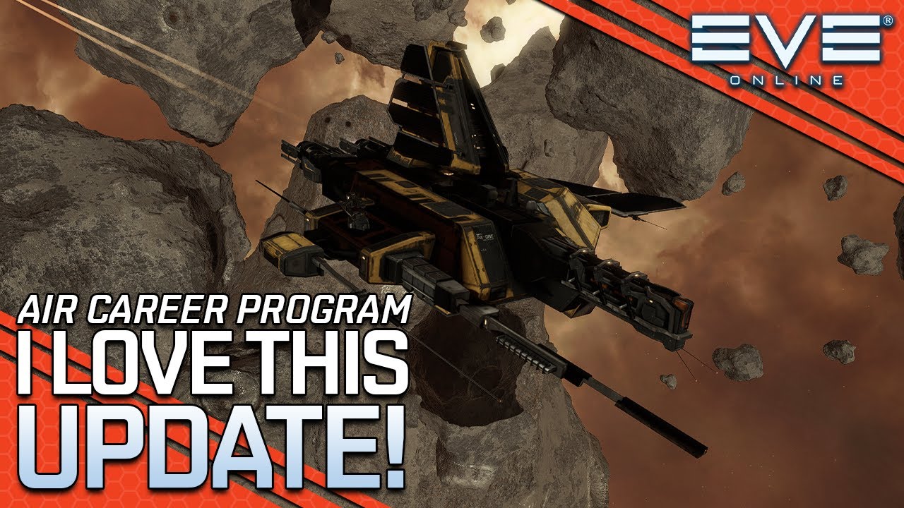 The New Update Is Awesome!! AIR Career Program & Stunning Graphics!! || EVE Online