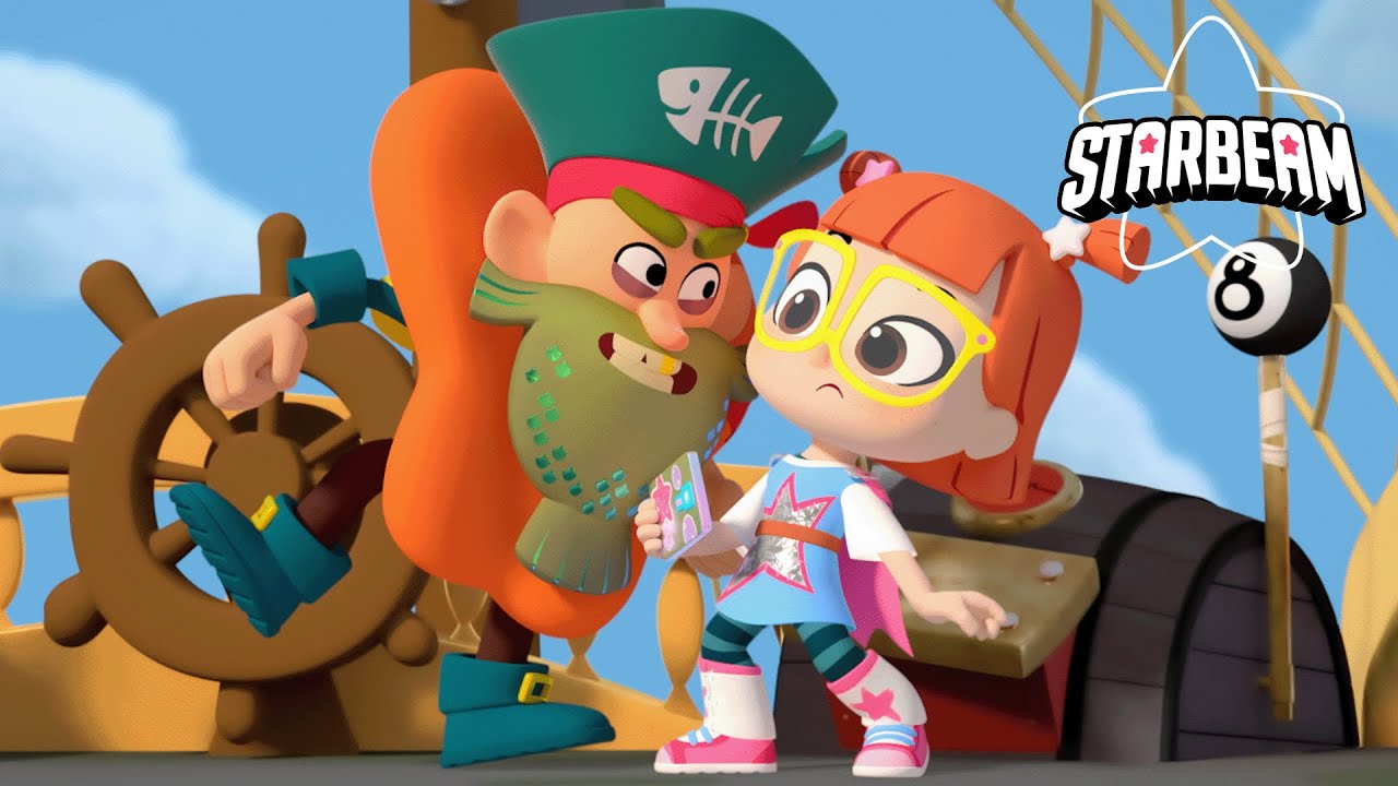 Stella Visits Captain Fishbeard + More Superhero Cartoons For Kids