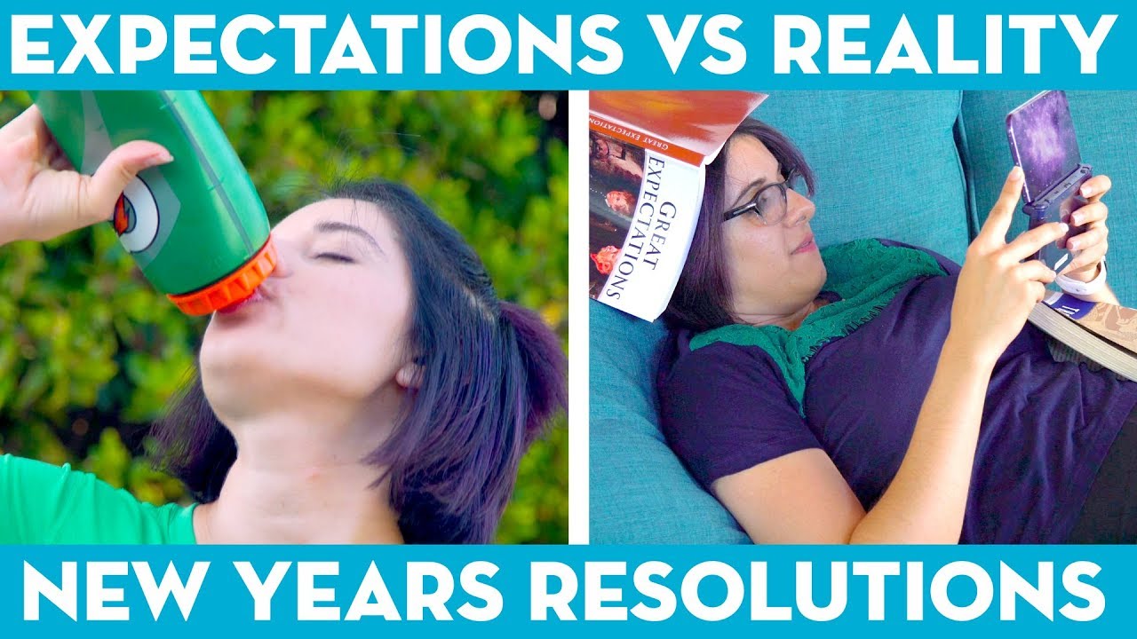 New Years Resolutions: Expectations vs Reality! - Mind Over Munch