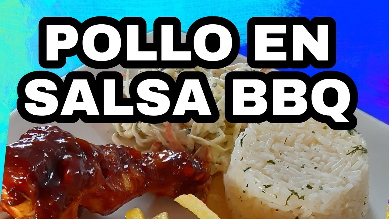 POLLO AL HORNO EN SALSA BBQ 😋 | EL MIJIN