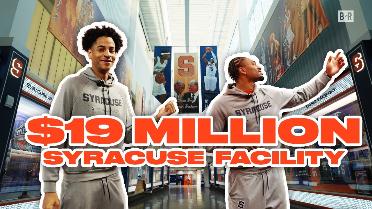 Inside Look at $19 MILLION Syracuse Basketball Facility ft. Kiyan Anthony & JJ Starling