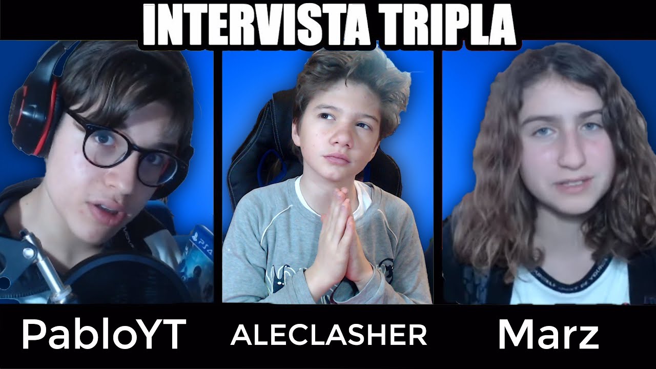 INTERVISTA TRIPLA CON PABLOYT, MARZ E ALECLASHER!