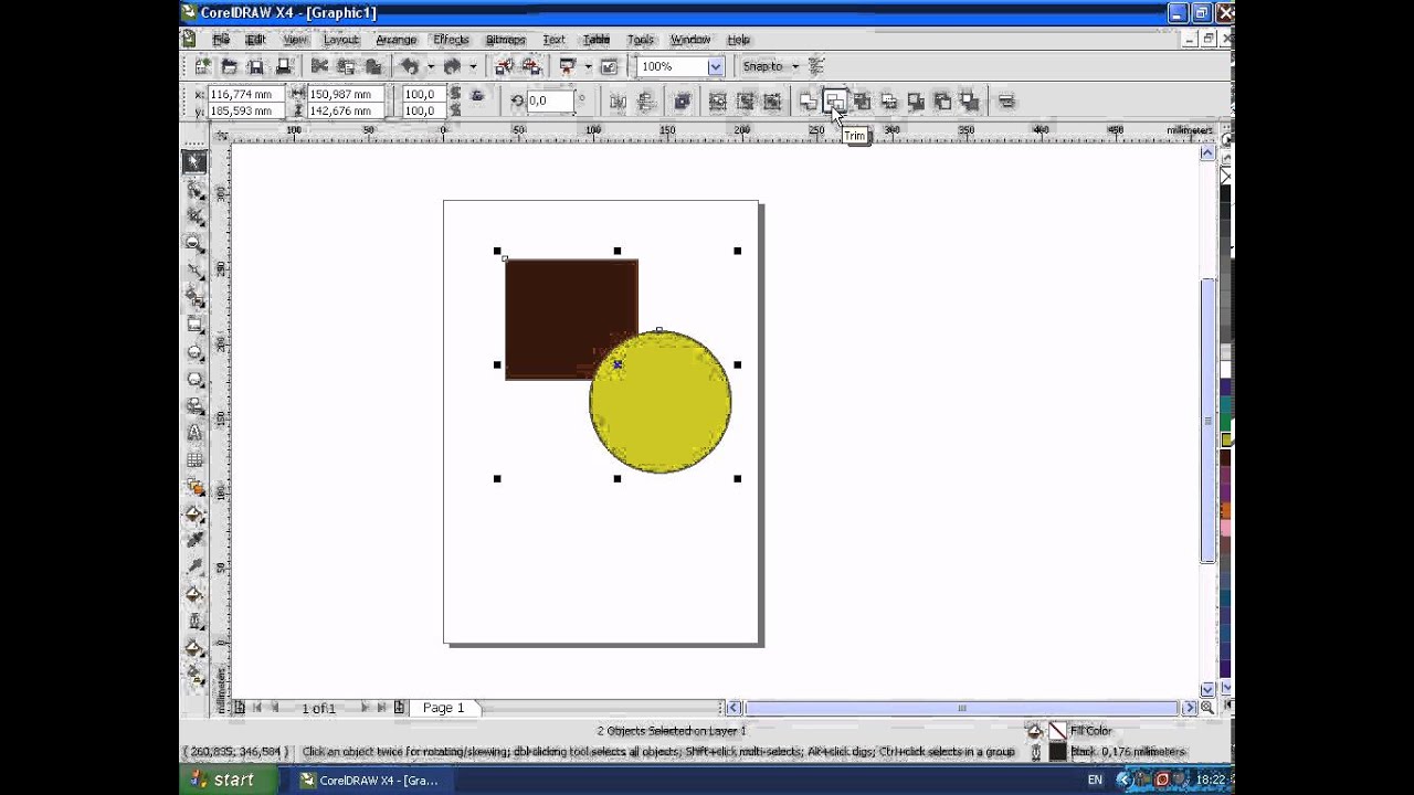 CorelDRAW ders 3