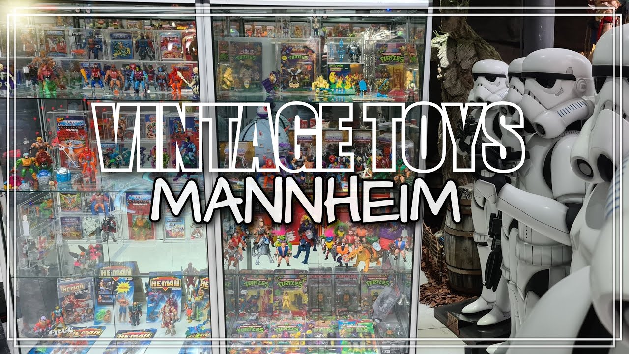 VINTAGE TOYS Mannheim! Zu Besuch bei Ricardo Weinrich 👍 Lifesize Figuren, Toys der 80er 90er Jahre!