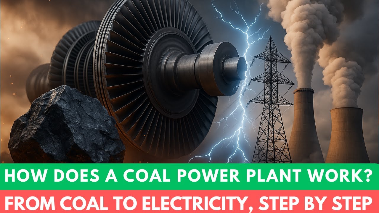 How Does a Coal Power Plant Work? ⚡ From Coal to Electricity Explained