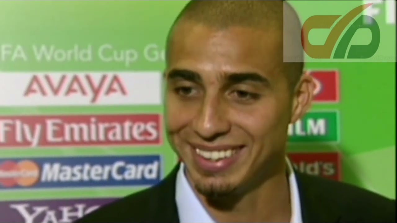 9 Luglio 2006,   Italia campione del mondo, David Trezeguet intervista  dopo partita