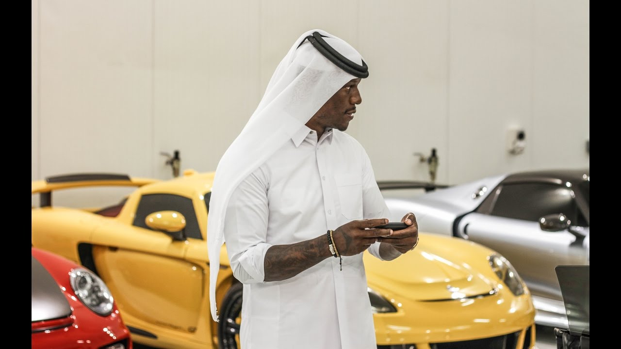 Tyrese Gibson in Qatar -  Visit Al Anabi Racing
