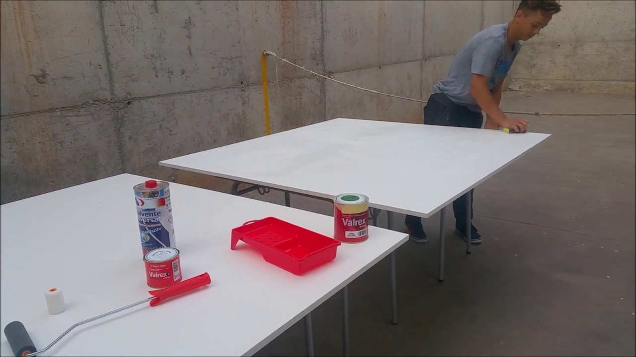 Taller construcción tenis de mesa (ping pong) E.F IES La Nucia