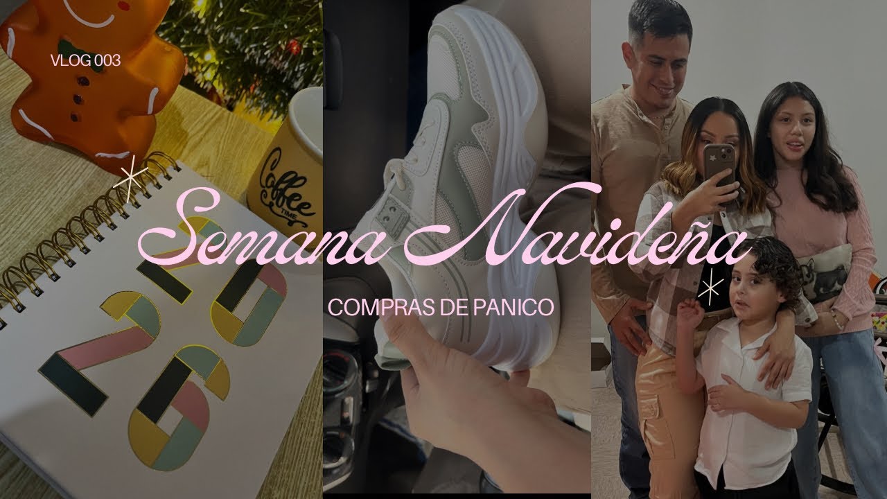 COMPRAS NAVIDEÑAS DE PANICO, ORGANIZANDO MI 2026 | Nataly Vlogs