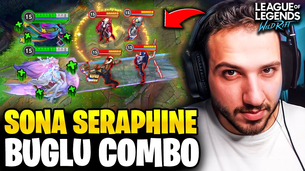 Wild Rift: Sona Seraphine Combosu (HEAL BUGU) | Creed WR